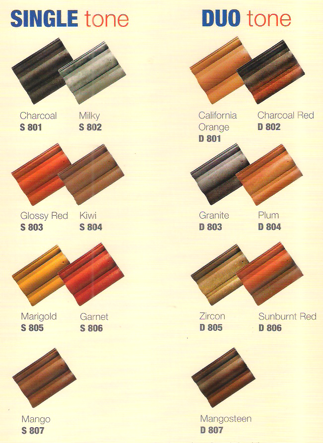 Asc Roofing Color Chart